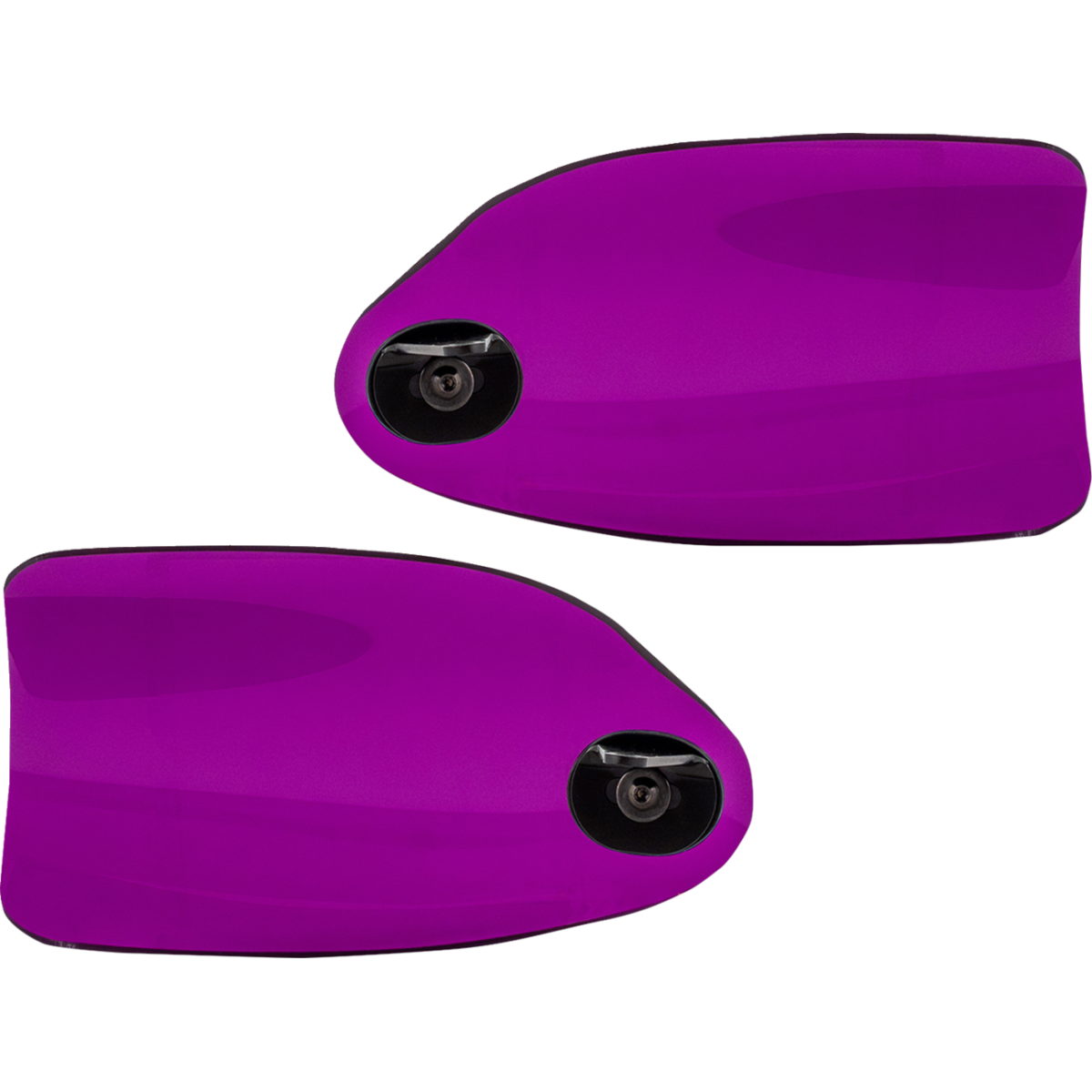 KLOCK WERKS - Kolor Flare Hand Guards - Purple - view 2 - Hand Guards - MetalCore Harley Supply