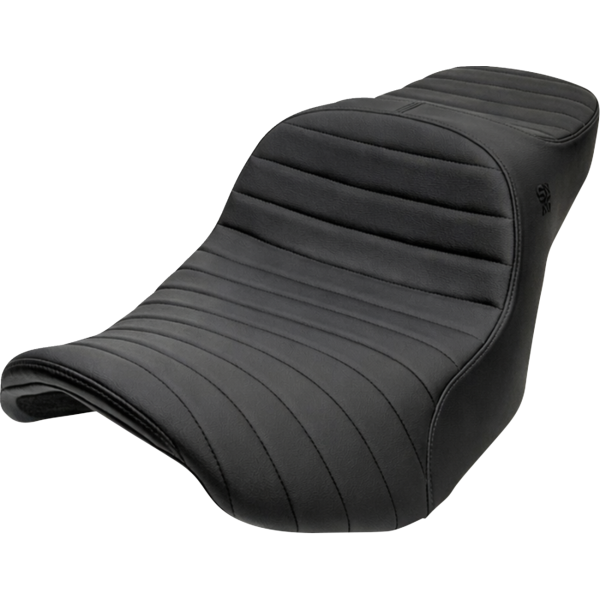 SLYFOX - Chariot 2-Up Seat - Black Classic '24-'26 - Seats - MetalCore Harley Supply