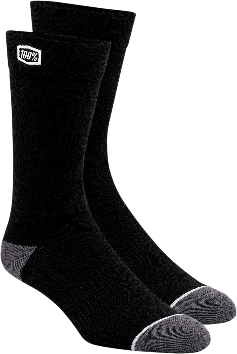 100%-Solid Casual Socks-Socks-MetalCore Harley Supply