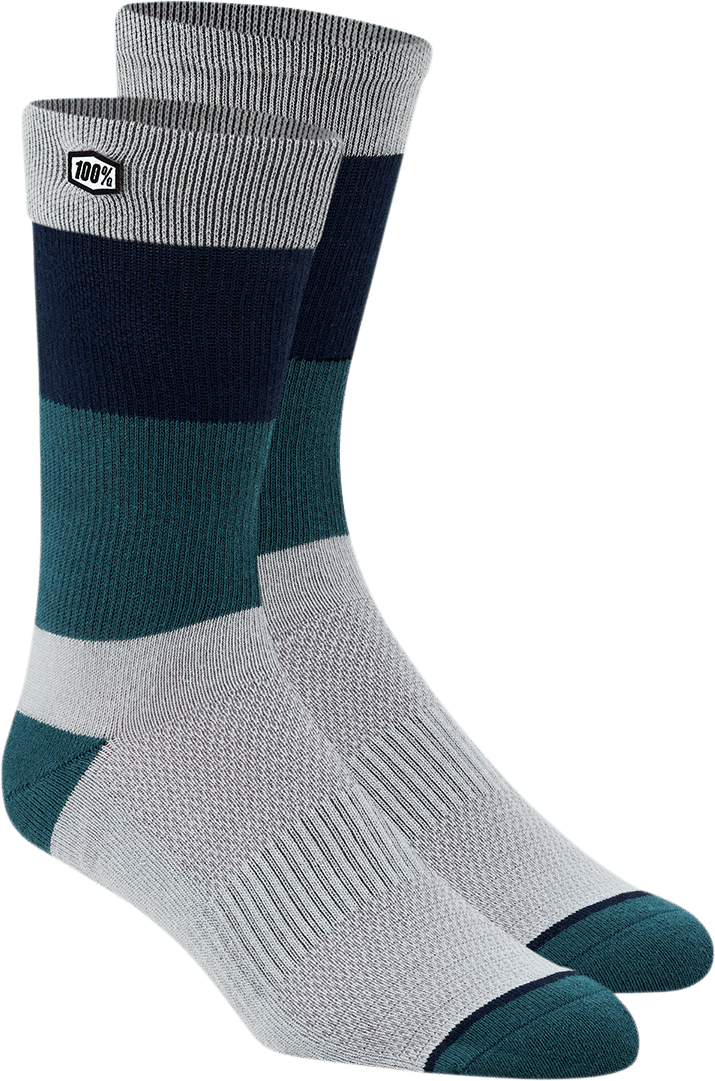 100%-Trio Colored Casual Socks-Socks-MetalCore Harley Supply