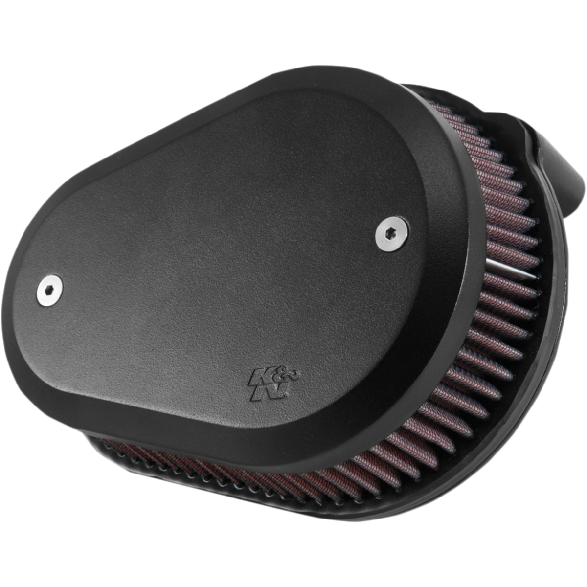 Street Metal Air Intake Kit - Flare - Black - '99-'17 Twin Cam