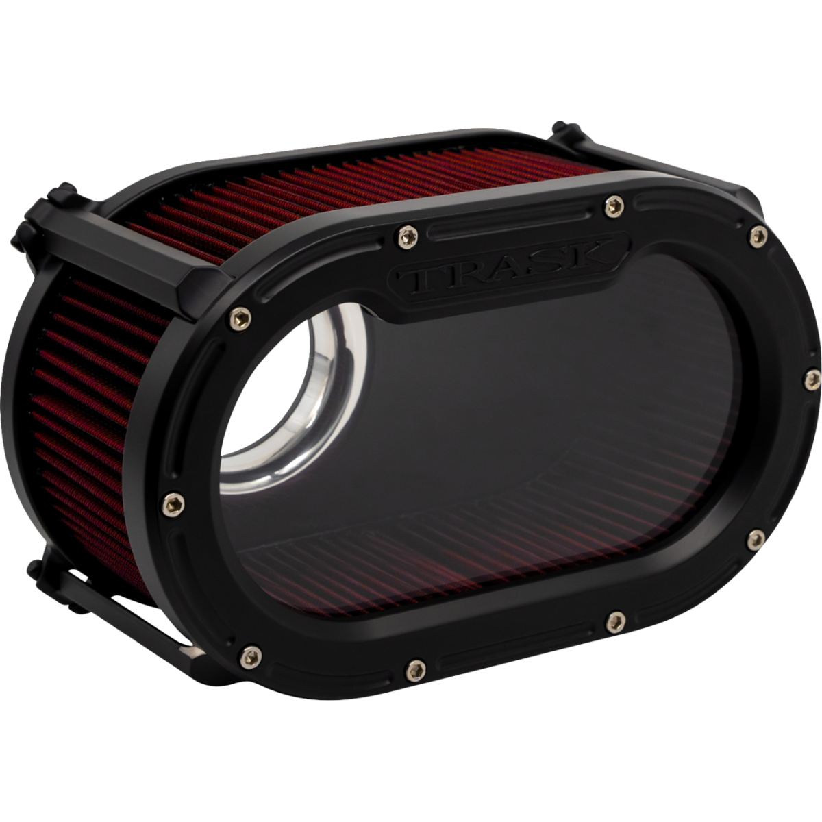 TRASK - Big Papi High-Flow Air Cleaner - Gen 1 M8 Flat Black - MetalCore Harley Supply