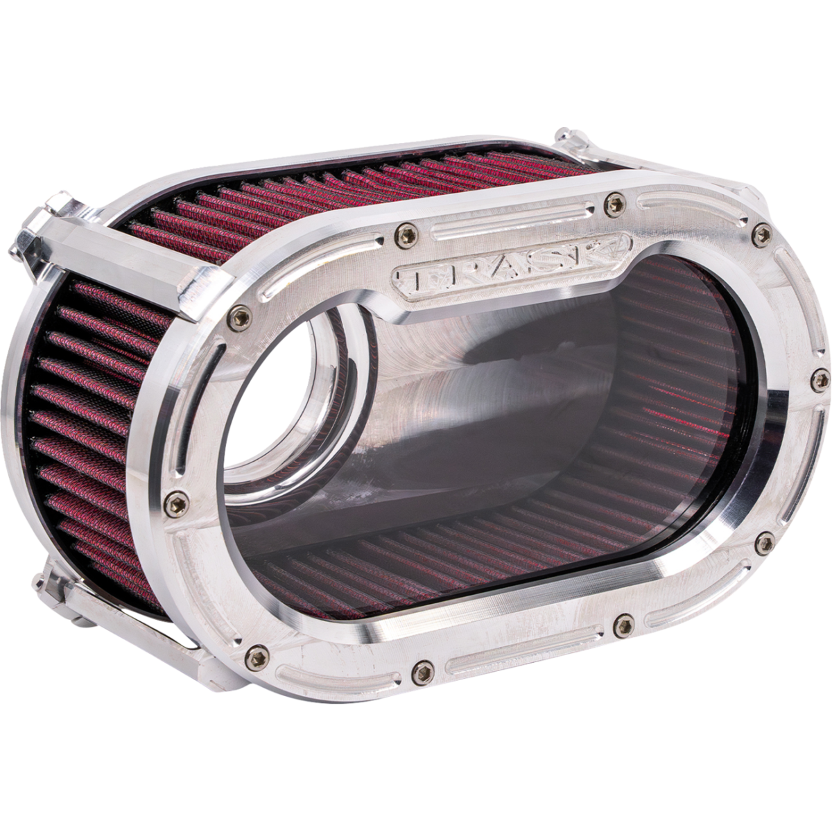 TRASK - Big Papi High-Flow Air Cleaner - Gen 2 M8 Raw - MetalCore Harley Supply
