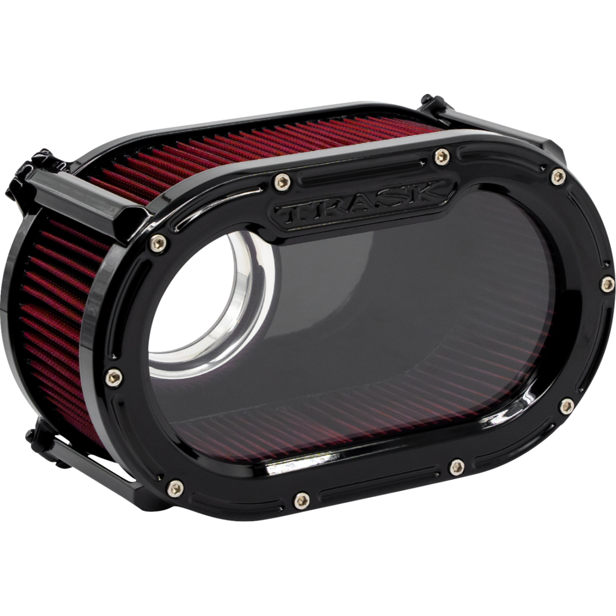 TRASK - Big Papi High-Flow Air Cleaner - Gen 2 M8 Gloss Black - MetalCore Harley Supply