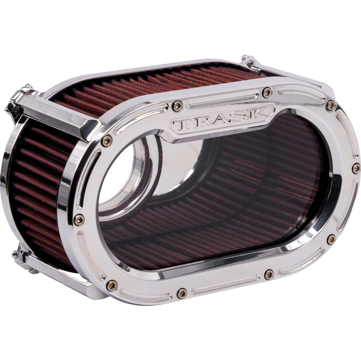 TRASK - Big Papi High-Flow Air Cleaner - Gen 2 M8 Chrome - MetalCore Harley Supply