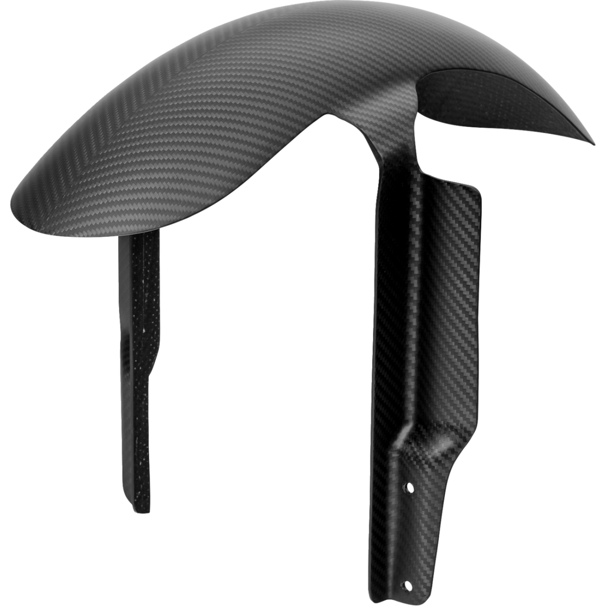 SLYFOX - Carbon Fiber Front Fender - Matte Black '20-'24 - Fenders - MetalCore Harley Supply