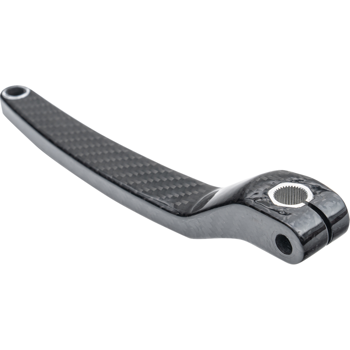 SLYFOX - Carbon Fiber Shifter Arm - Gloss Carbon '80-'24 - Foot Controls - MetalCore Harley Supply