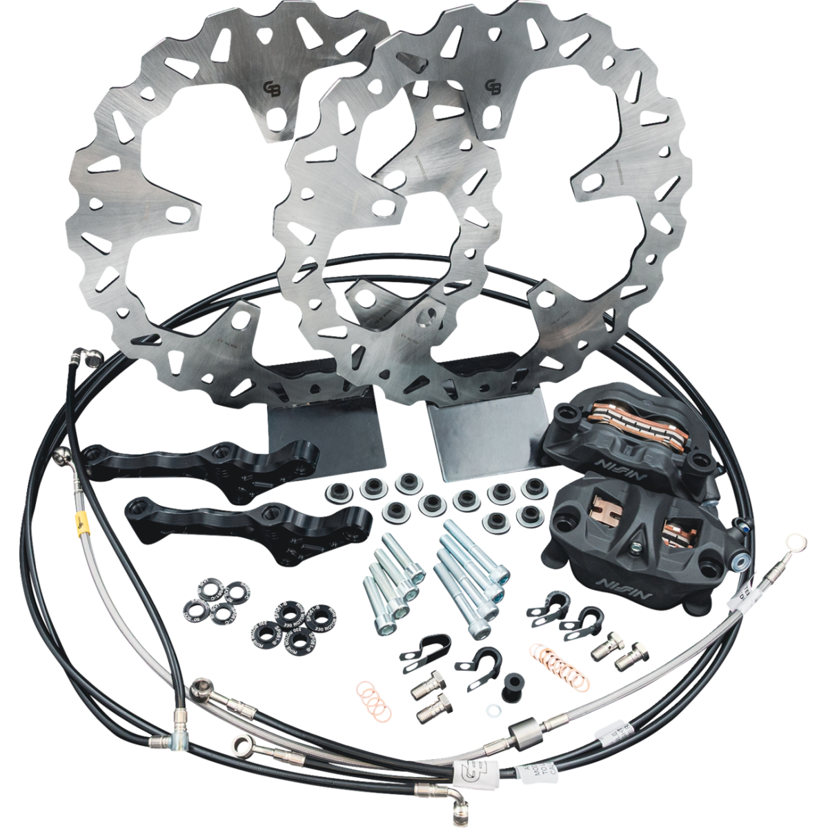 GBRAKES Wraith Brake Kit '15-'23 - 13 inch - MetalCore Harley Supply