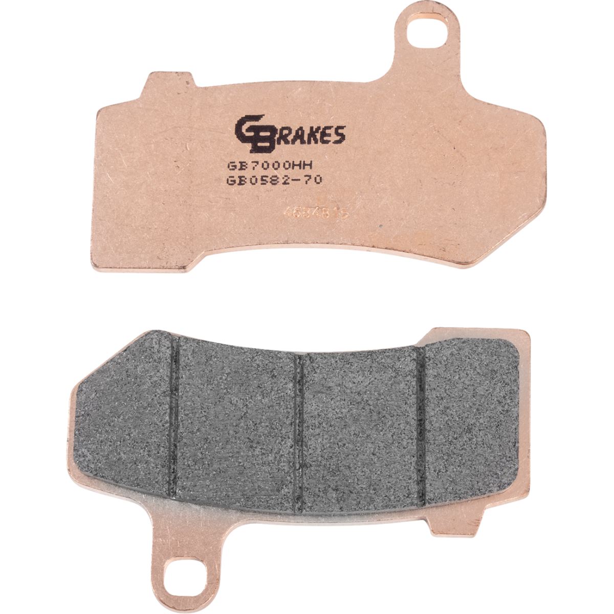 GBRAKES HH Sintered Brake Pads - Front and rear, '08-'23 FLHT/FLHR/FLHX/FLTRX/FLTRU/FLTRK - MetalCore Harley Supply