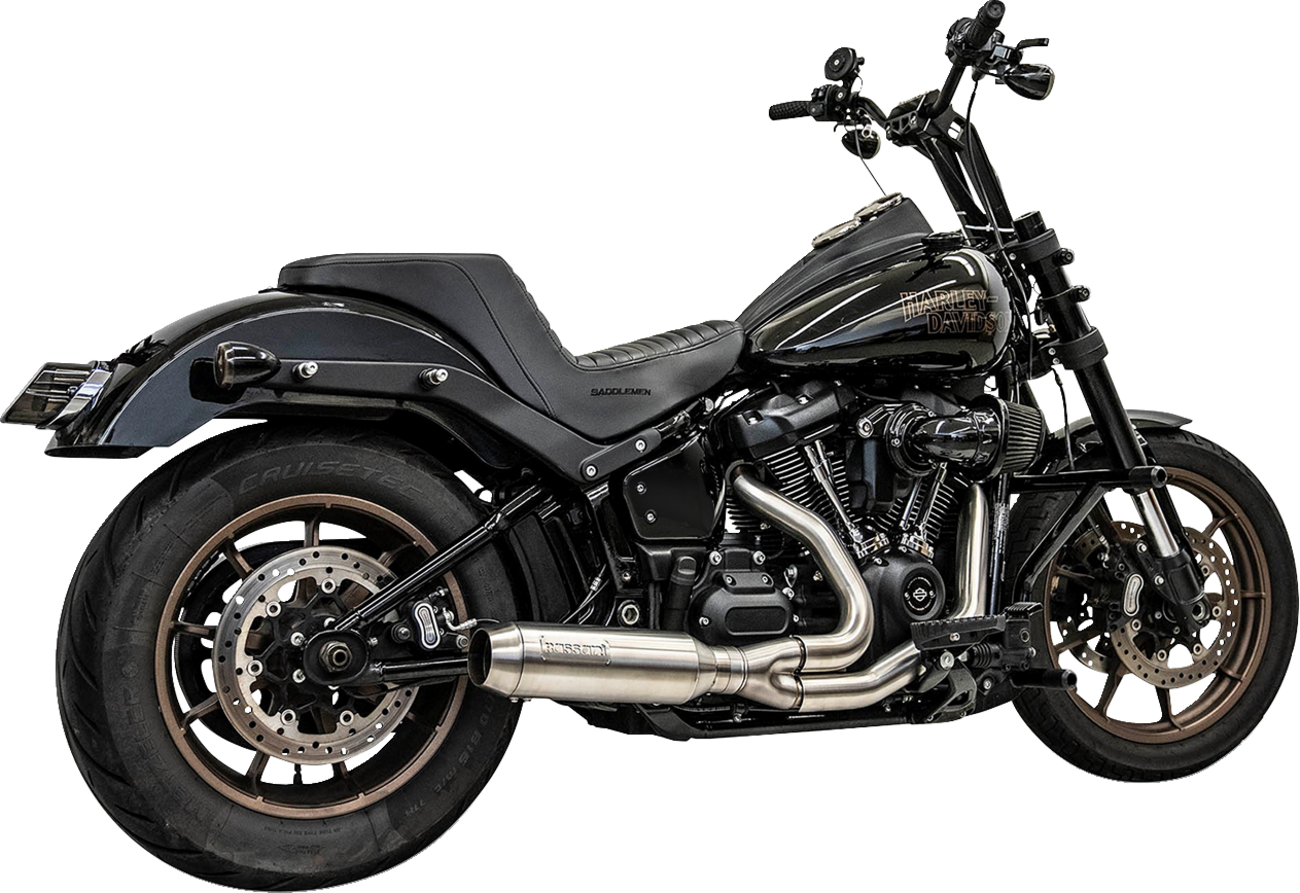 2-into-1 Exhaust System with Superbike Muffler - Catalytic Converter - 49 State