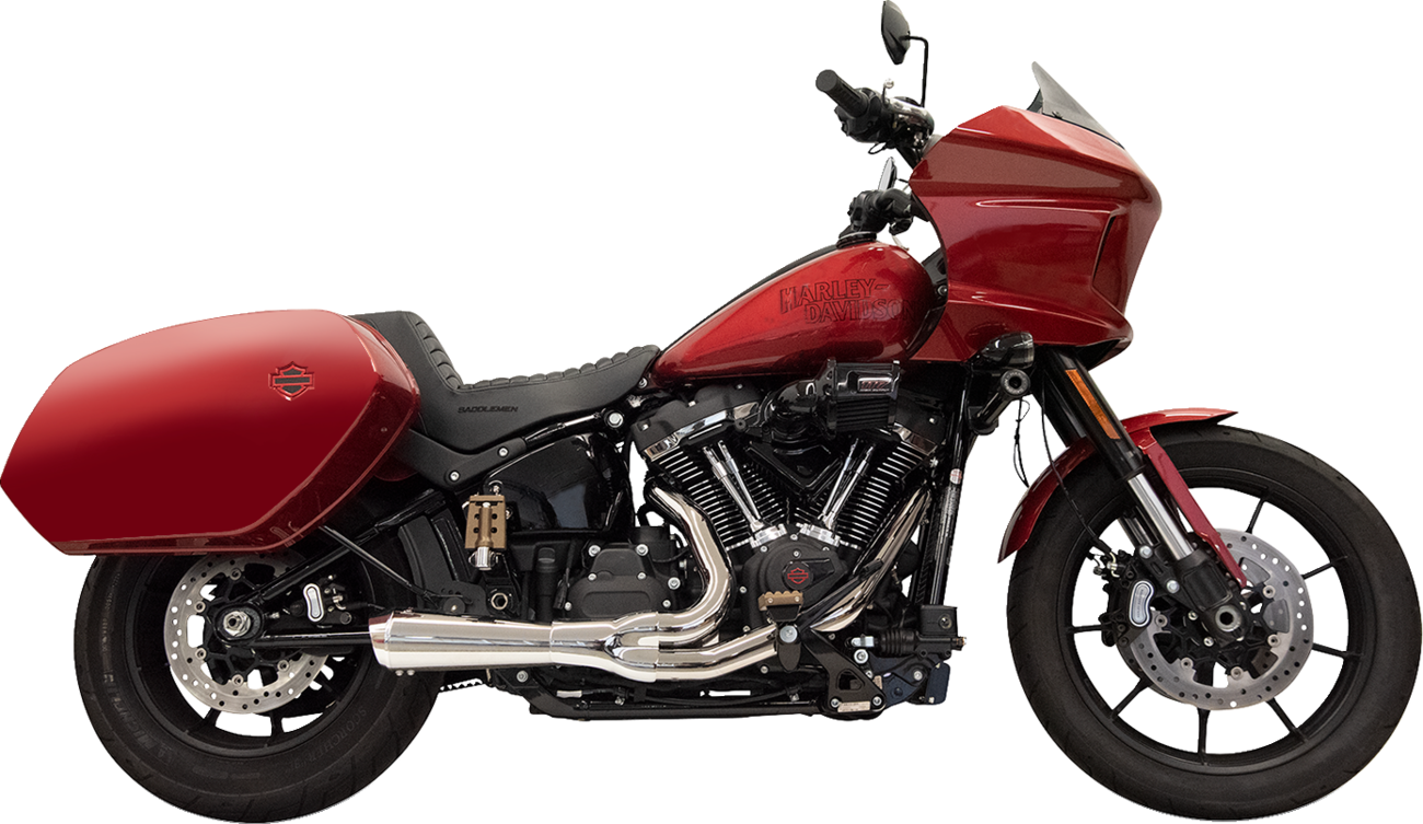 2-into-1 Ripper Exhaust System with Megaphone Muffler - 49-State