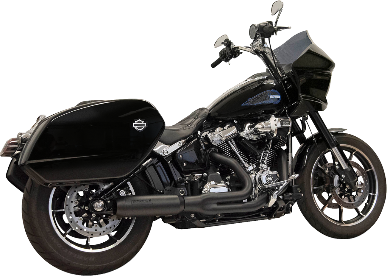 2-into-1 Road Rage Exhaust System with Superbike Muffler - 4"