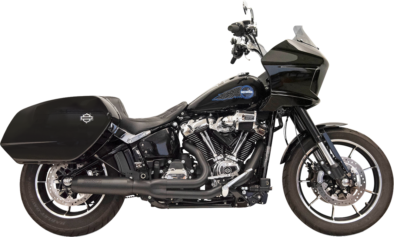 2-into-1 Road Rage Exhaust System with Superbike Muffler - 4"