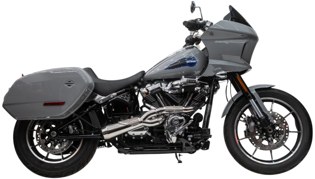 TRASK - Big Sexy 2:1 Exhaust - Polished Stainless - MetalCore Harley Supply