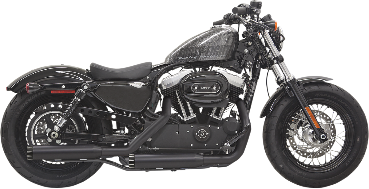 Firepower Series Slip-On Mufflers - Fluted - Sportster