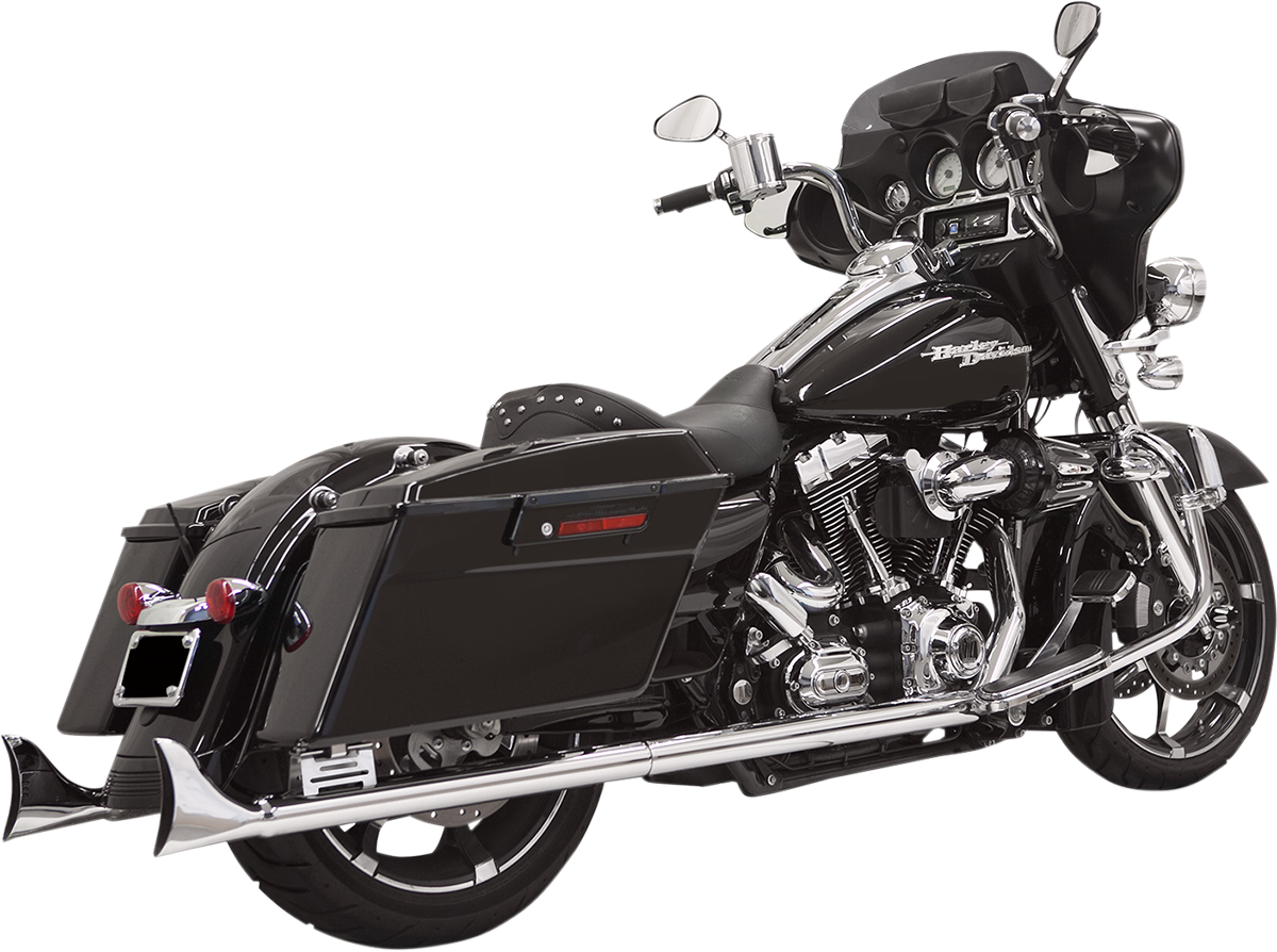 Fishtail Slip-On Mufflers - with Baffle - 33"