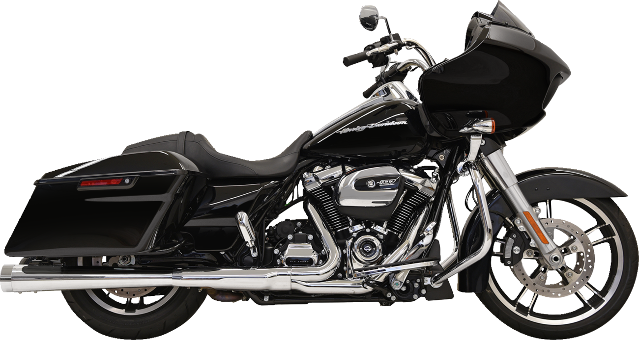 DNT® Megaphone Slip-On Mufflers - Chrome/Chrome