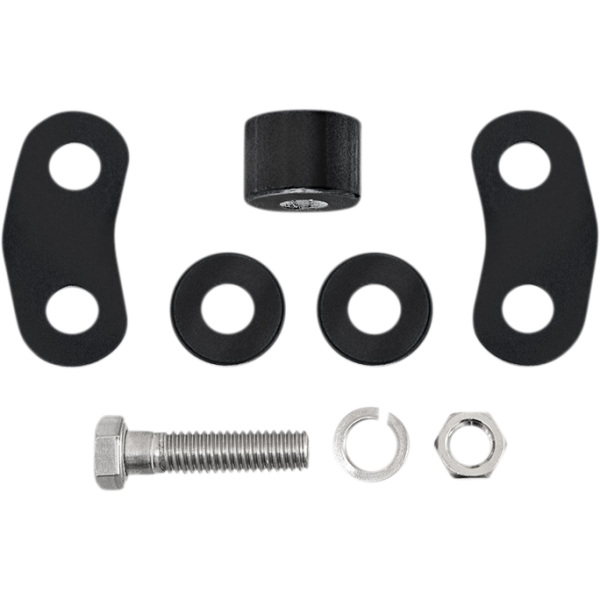MEMPHIS SHADES - Headlight Extension Block - Long block Black - MetalCore Harley Supply
