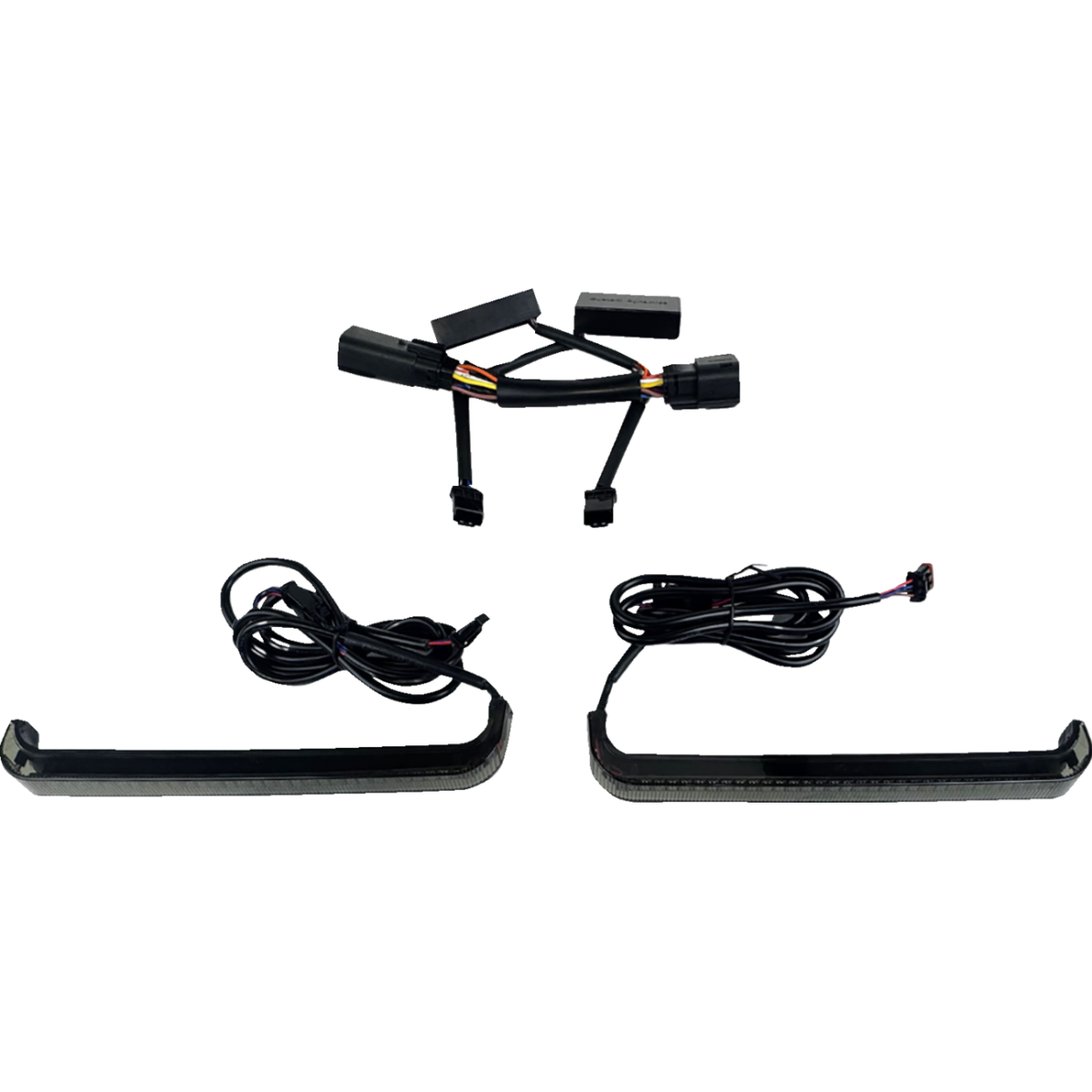 CUSTOM DYNAMICS - Low Profile LED Saddlebag Lights / '26 Touring - All-Red / Smoke - View 2 - MetalCore Harley Supply