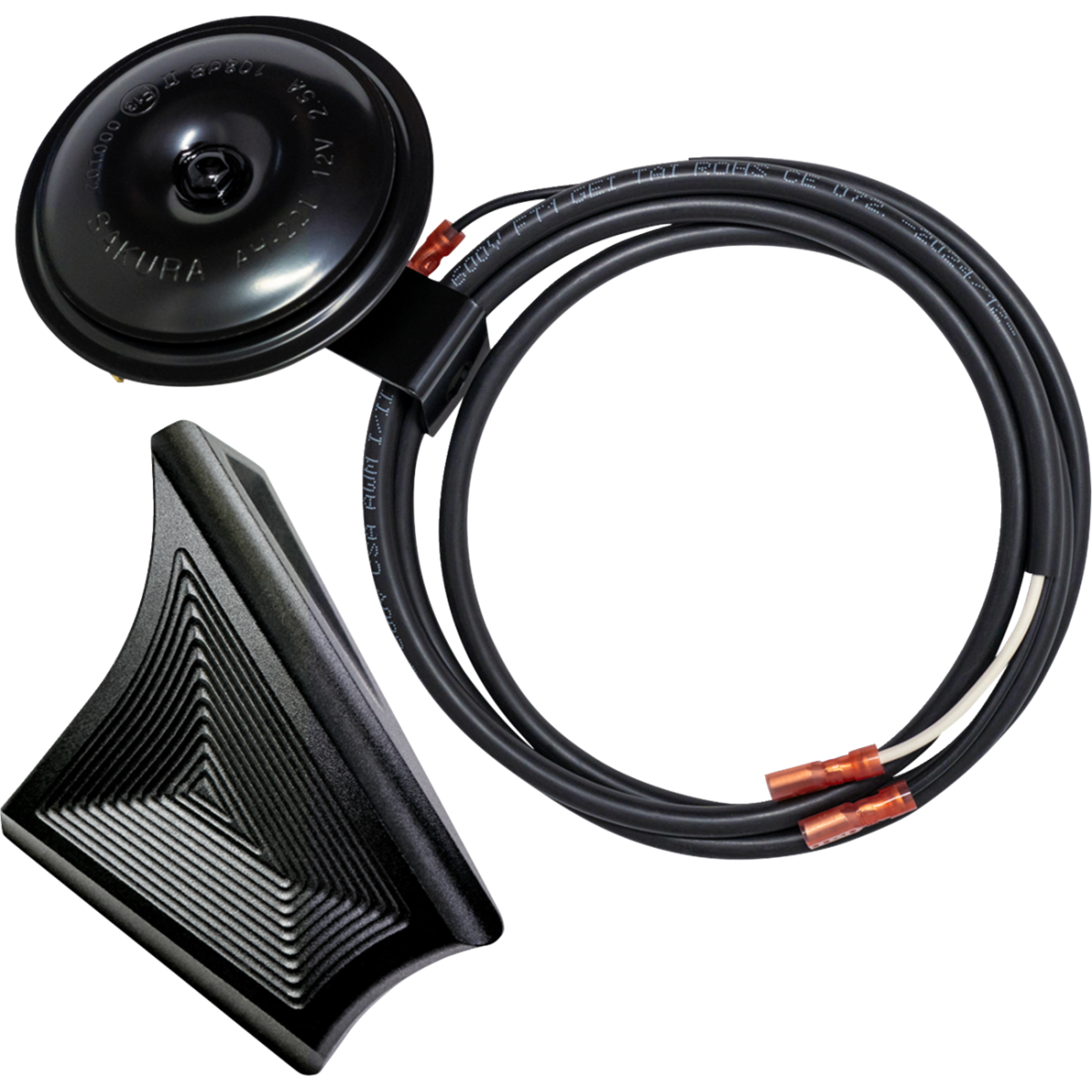 KODLIN - Vektor Horn Relocation Kit Gloss Black '24-'26 - Horn Cover - MetalCore Harley Supply