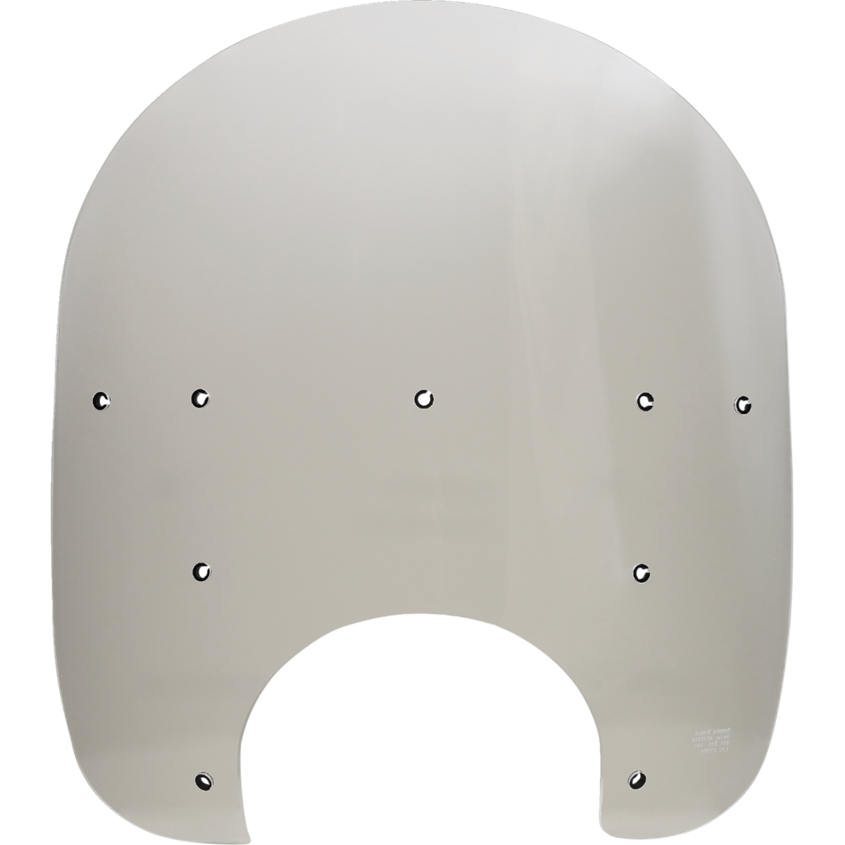 MEMPHIS SHADES - Replacement Plastic for Road King - 17" - Clear - MetalCore Harley Supply
