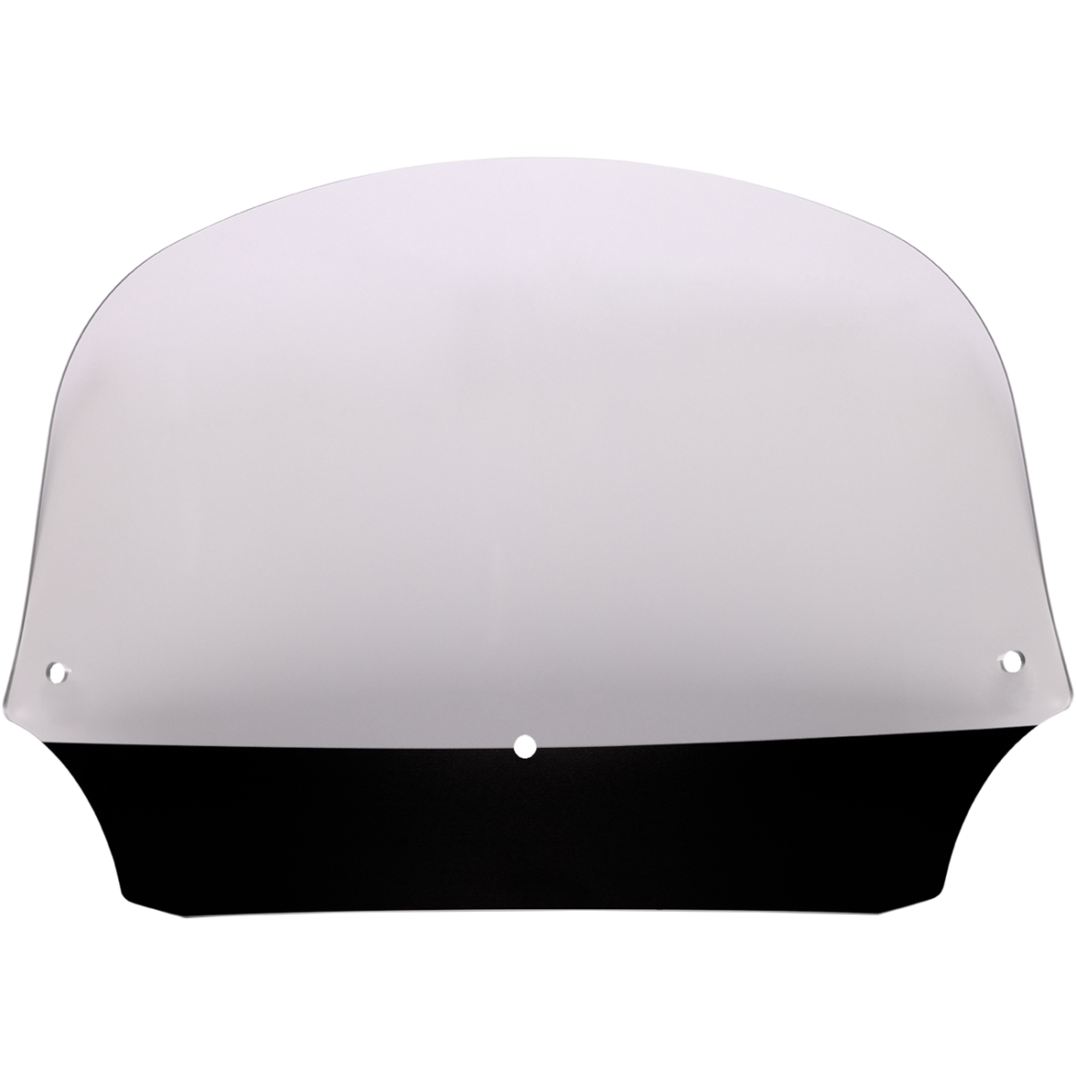 MEMPHIS SHADES - Batwing Fairing Windshield - 9" Clear - MetalCore Harley Supply