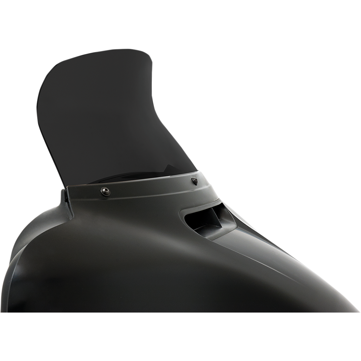 MEMPHIS SHADES - Spoiler Windshield for OEM Fairings - '14-'23 Batwing - 8.5" - Dark black smoke - MetalCore Harley Supply