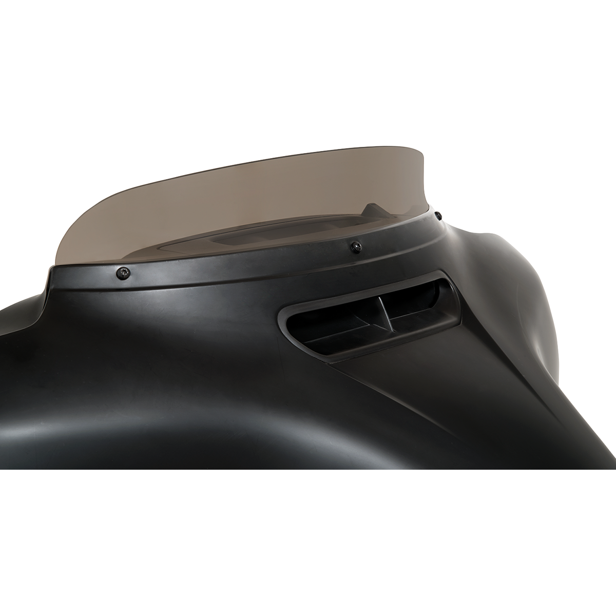 MEMPHIS SHADES - Batwing Spoiler Windshield - '14-'23 Batwing - 3" - Smoke - MetalCore Harley Supply