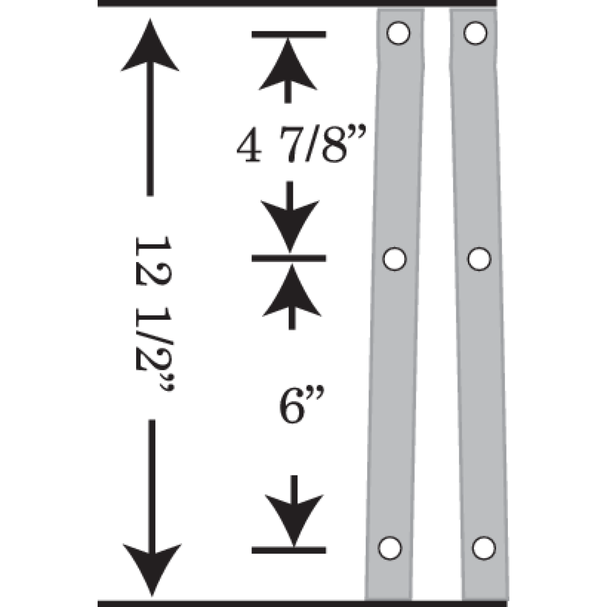 MEMPHIS SHADES - Replacement Plastic for Road King - 15" - Black smoke - MetalCore Harley Supply - View 4