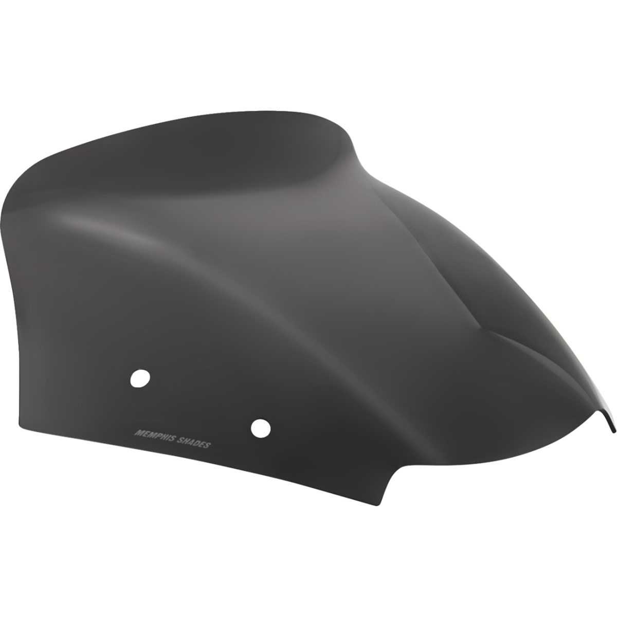 MEMPHIS SHADES - Spoiler Windshield - '24-'25 Road Glide - 6" - Dark black smoke - MetalCore Harley Supply