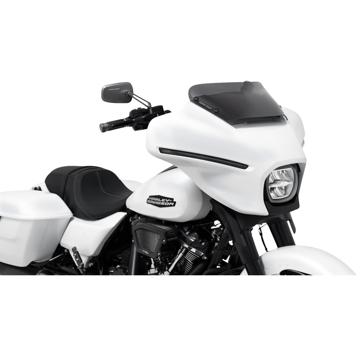 MEMPHIS SHADES - Spoiler Windshield - '24-'25 Street Glide - 2" - Dark black smoke - MetalCore Harley Supply - View 4
