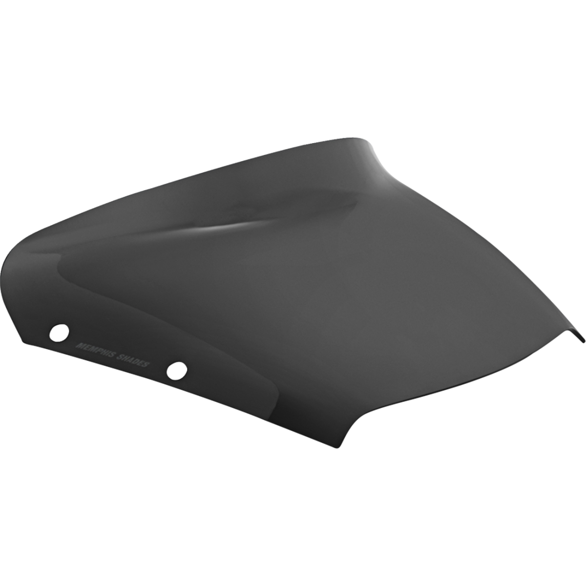 MEMPHIS SHADES - Spoiler Windshield - '24-'25 Street Glide - 3" - Dark black smoke - MetalCore Harley Supply