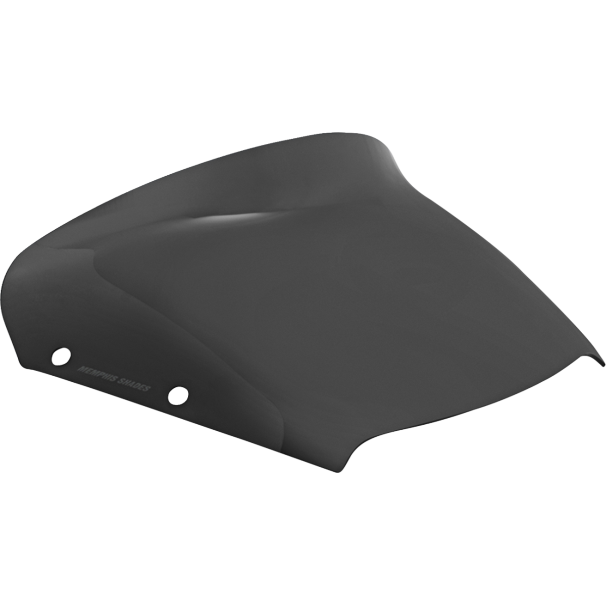 MEMPHIS SHADES - Spoiler Windshield - '24-'25 Street Glide - 4" - Dark black smoke - MetalCore Harley Supply