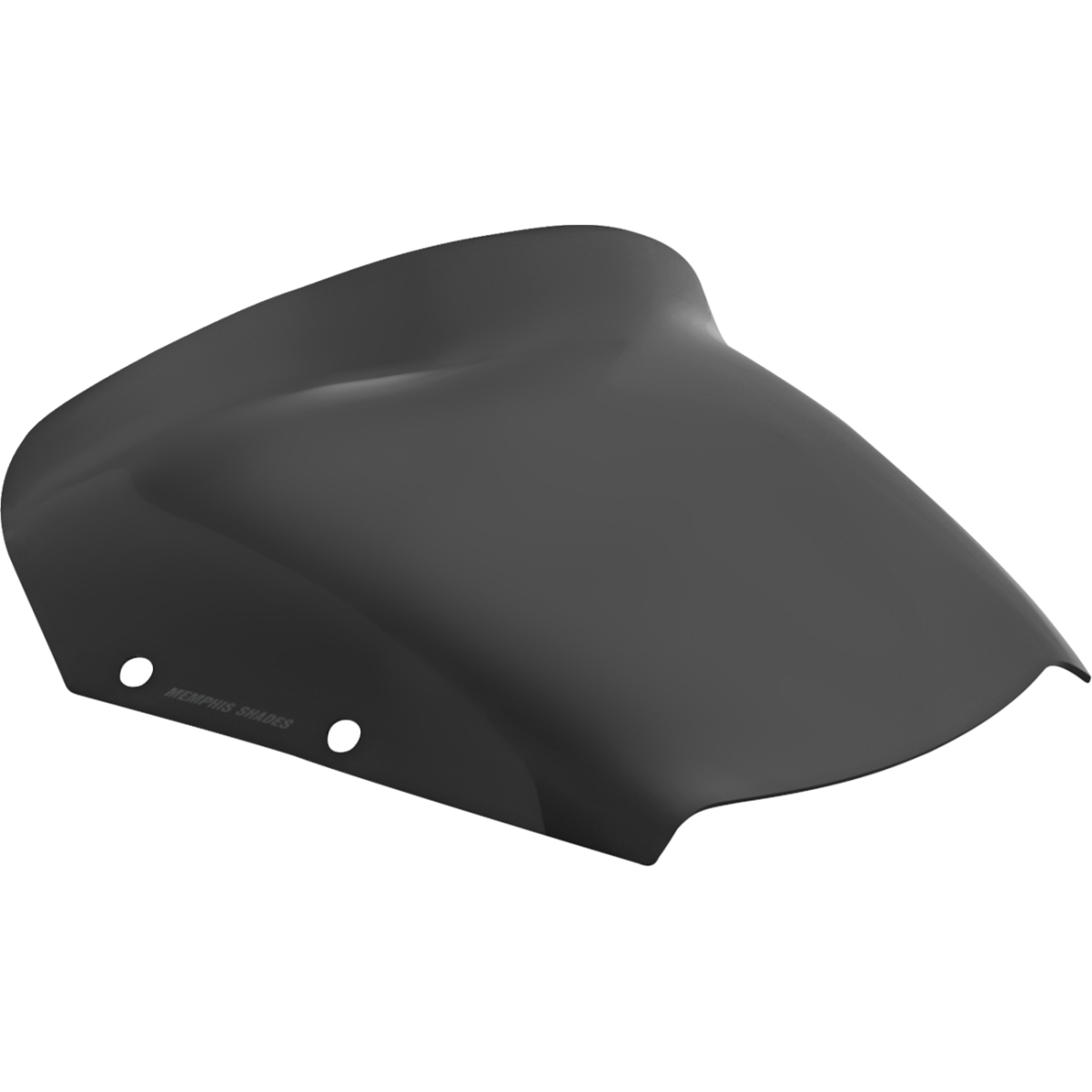 MEMPHIS SHADES - Spoiler Windshield - '24-'25 Street Glide - 5" - Dark black smoke - MetalCore Harley Supply