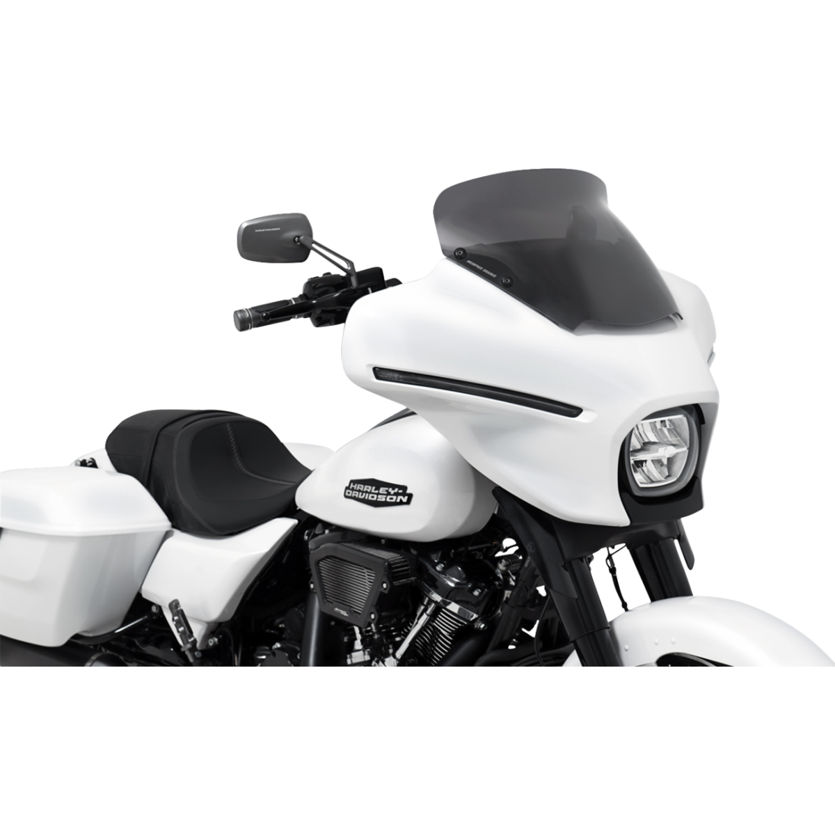 MEMPHIS SHADES - Spoiler Windshield - '24-'25 Street Glide - 5" - Dark black smoke - MetalCore Harley Supply - View 3