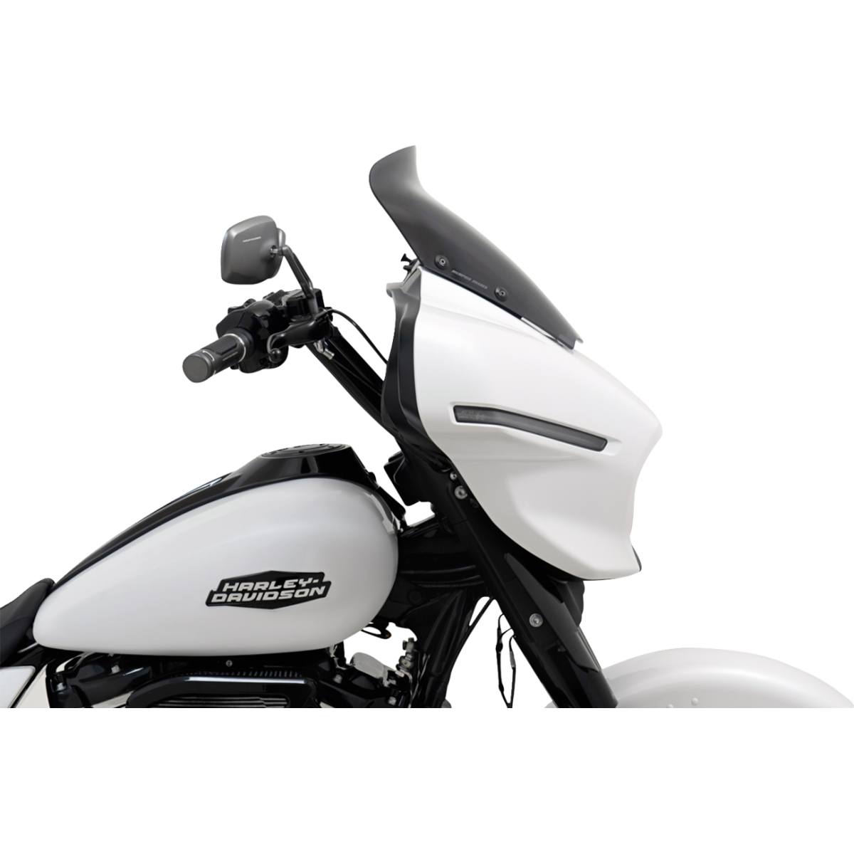 MEMPHIS SHADES - Spoiler Windshield - '24-'25 Street Glide - 6" - Dark black smoke - MetalCore Harley Supply - View 4