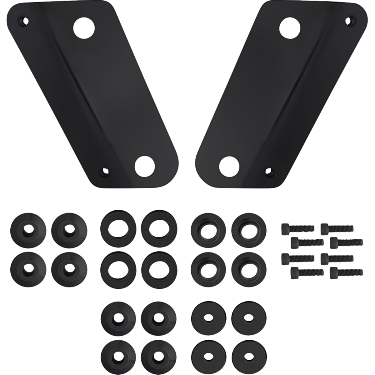 MEMPHIS SHADES - Windshield Adapter Kit for 24 FLHX - MetalCore Harley Supply