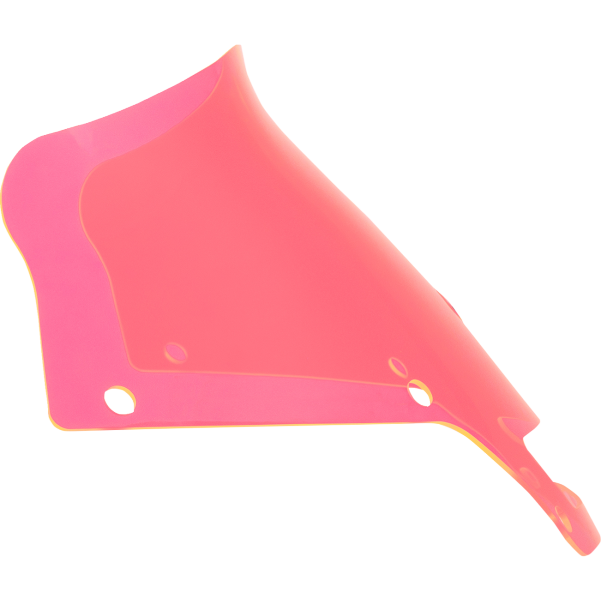 KLOCK WERKS - Ice Kolor Flare Windshields - 6" Pink Ice - Windshields - MetalCore Harley Supply