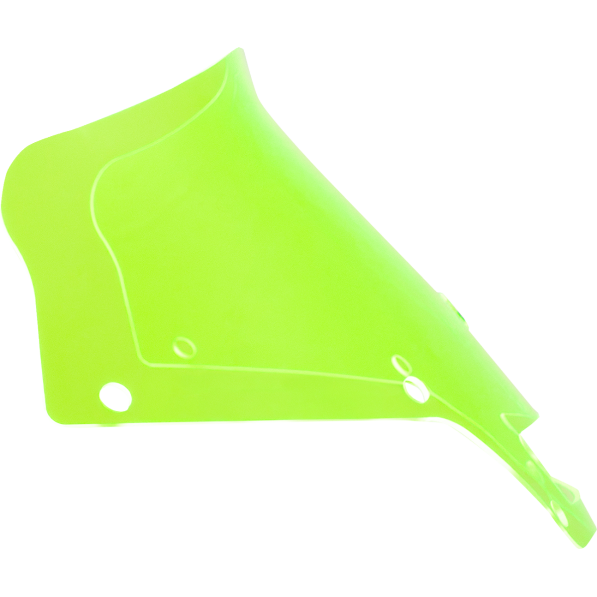 KLOCK WERKS - Ice Kolor Flare Windshields - 6" Green Ice - Windshields - MetalCore Harley Supply