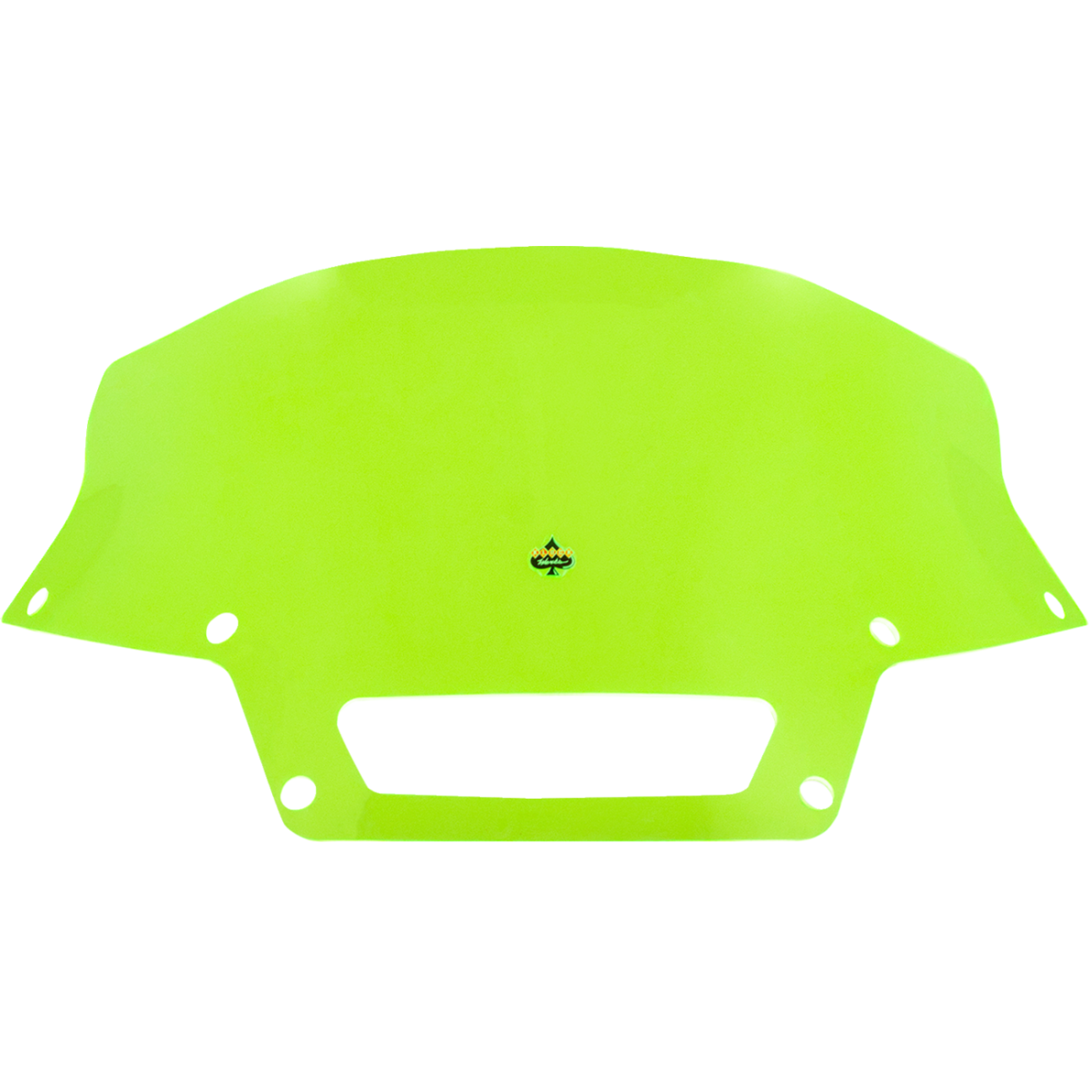 KLOCK WERKS - Ice Kolor Flare Windshields - 6" Green Ice - view 2 - Windshields - MetalCore Harley Supply