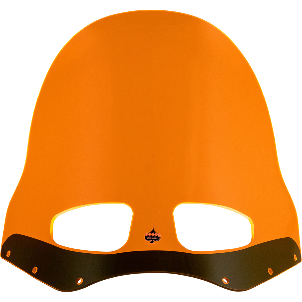 KLOCK WERKS - Ice Flare Windshield - Orange Ice - Memphis Shades Road Warrior Fairing - MetalCore Harley Supply - View 2