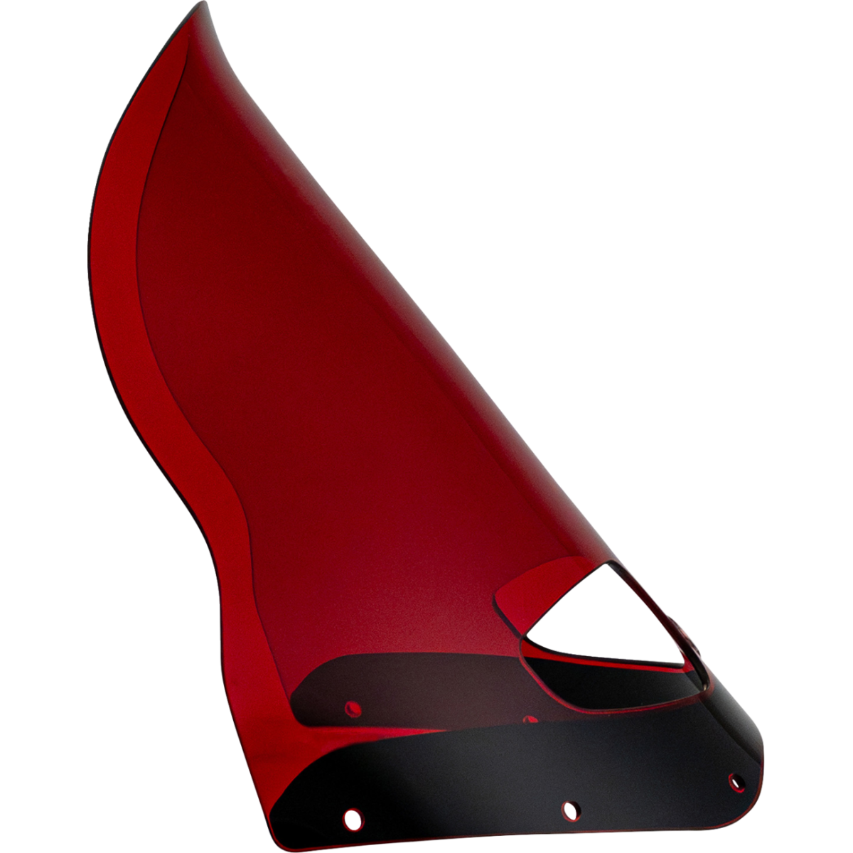 KLOCK WERKS - Kolor Flare Windshield - Red - Memphis Shades Road Warrior Fairing - MetalCore Harley Supply