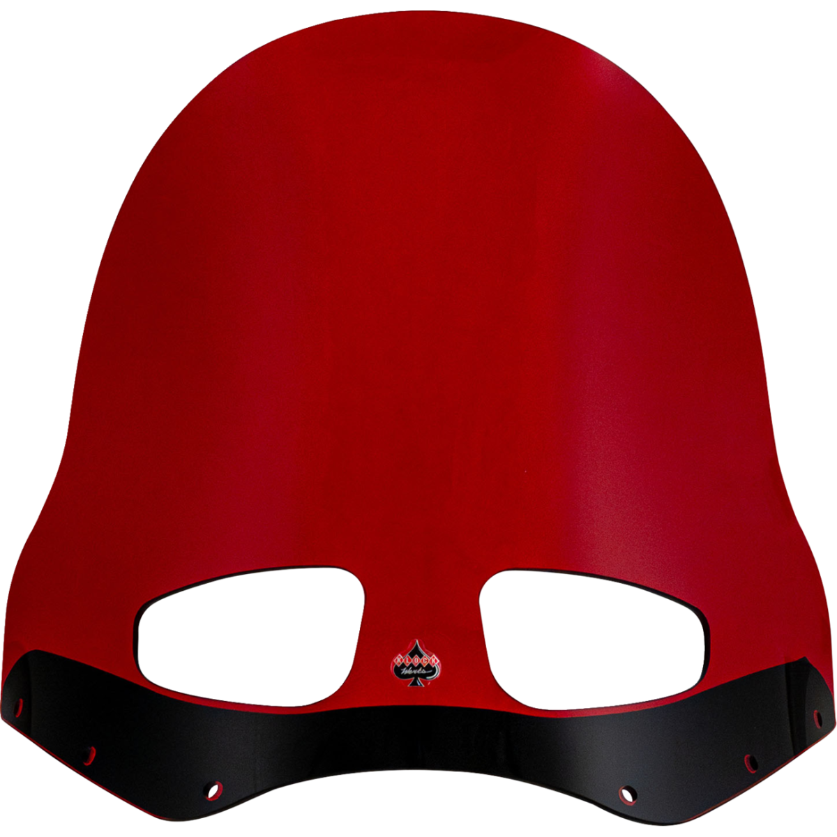 KLOCK WERKS - Kolor Flare Windshield - Red - Memphis Shades Road Warrior Fairing - MetalCore Harley Supply - View 2