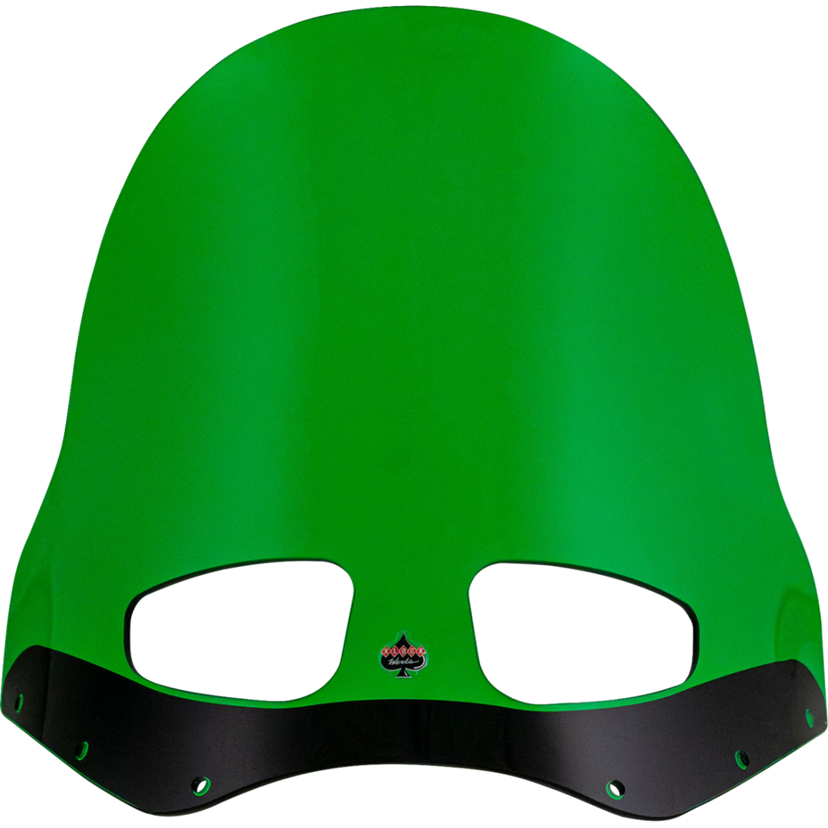 KLOCK WERKS - Kolor Flare Windshield - Green - Memphis Shades Road Warrior Fairing - MetalCore Harley Supply - View 2