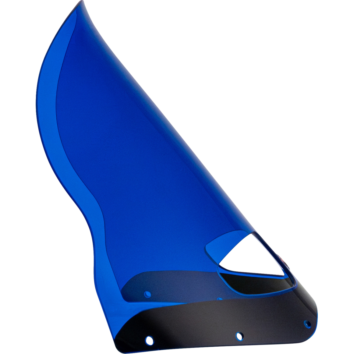 KLOCK WERKS - Kolor Flare Windshield - Blue - Memphis Shades Road Warrior Fairing - MetalCore Harley Supply
