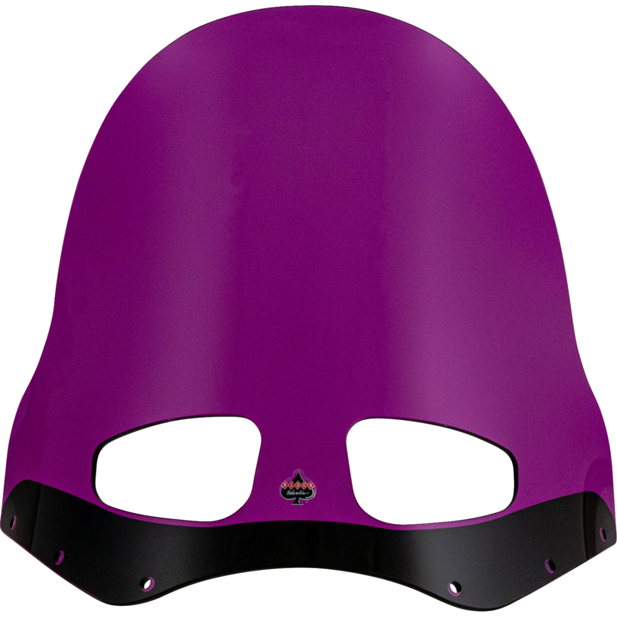 KLOCK WERKS - Kolor Flare Windshield - Purple - Memphis Shades Road Warrior Fairing - MetalCore Harley Supply - View 2