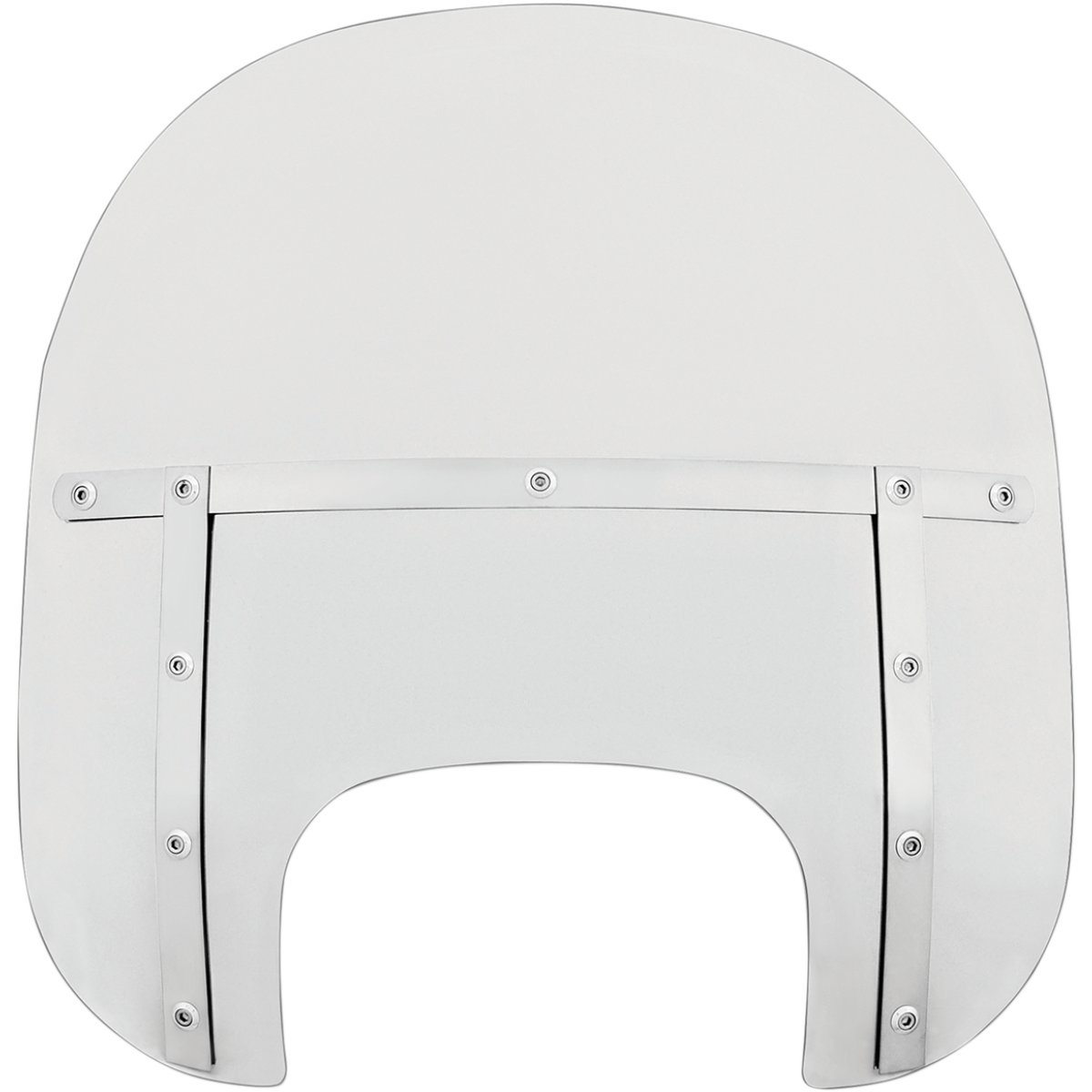 MEMPHIS SHADES - Memphis Fats Windshield M8 Fat Boy - 15" - Clear - MetalCore Harley Supply