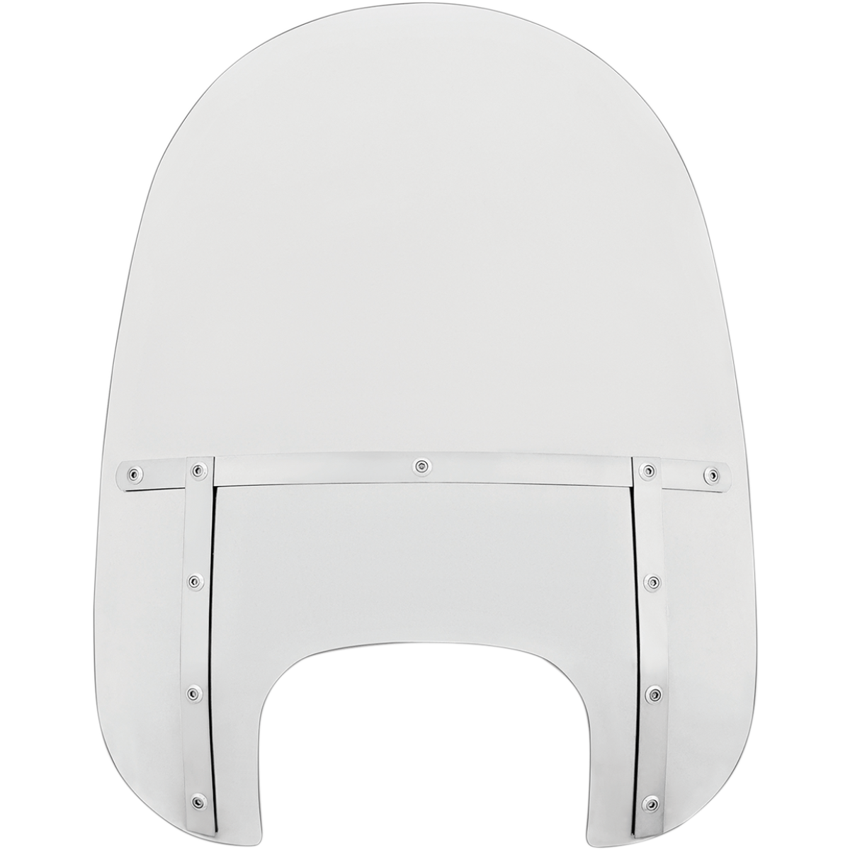 MEMPHIS SHADES - Memphis Fats Windshield M8 Fat Boy - 21" - Clear - MetalCore Harley Supply