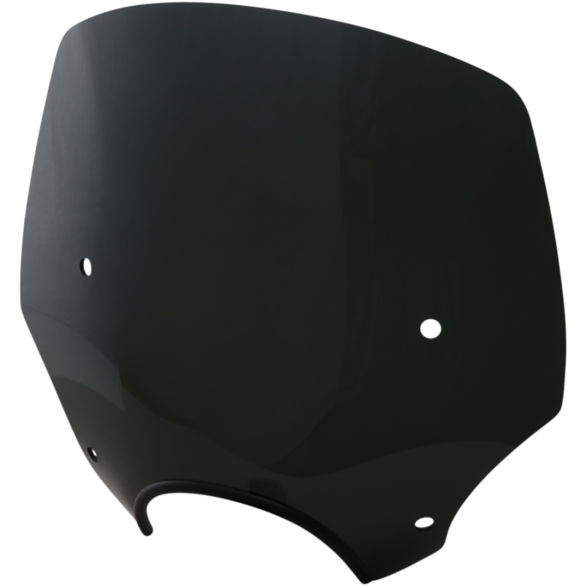MEMPHIS SHADES - El Paso Sportshield - 7" - 15" - Dark black smoke - MetalCore Harley Supply