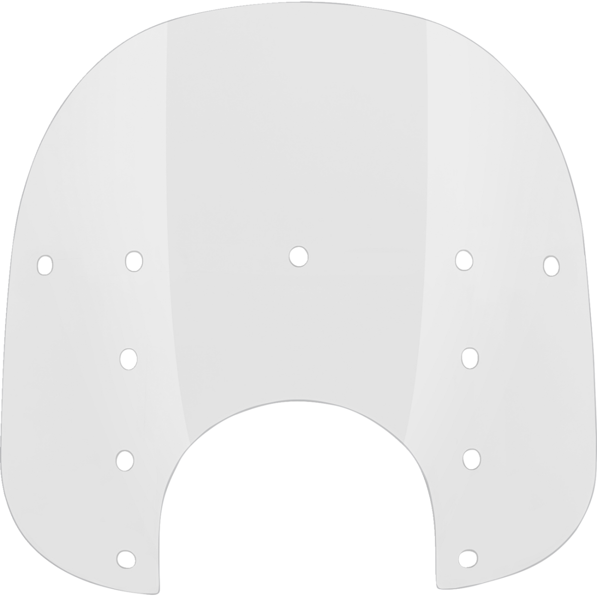 MEMPHIS SHADES - Replacement Plastic for Memphis Fats - 9" - 15" - Clear - MetalCore Harley Supply
